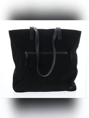 EUC Timberland Large Black Leather/suede Tote